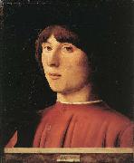 Antonello da Messina Portrait of a Man oil